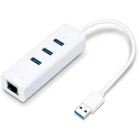 TP-Link UE330 Gigabit Ethernet + 3-Port USB HUB USB3.0 Adapter