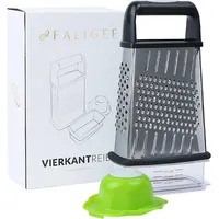 COFI Küchenreibe aus Edelstahl - Scharf, Vielseitig & mit Auffangschale