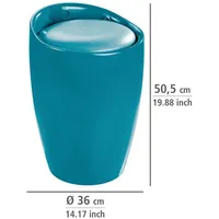 Wenko Candy Hocker Mit Waschfach, Praktischer 2 In 1 Badesitz - 20 L Wenko