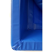 Wasserbett Sicherheitswanne Softsideliner für Wasserbetten, BluTimes, (1-tlg., 1 x Sicherheitswanne), Auslaufschutz Sicherheitsfolie 120 cm x 200 cm