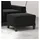 vidaXL Fußhocker Mikrofaser 60 x 50 x 41 cm Schwarz