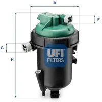 UFI Kraftstofffilter