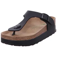 BIRKENSTOCK Damen Gizeh Pap Flex Platform Flip-Flops Sandalen Schwarz 40 EU - 40 EU