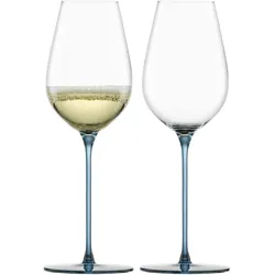 Eisch Inspire SensisPlus Allroundgläser Erfrischend & Leicht 400 ml 2er Set Blue