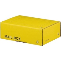smartboxpro Smartboxpro, Versandkarton + Versandbox, Paket-Versandkarton MAIL BOX, Gr”áe: S, gelb