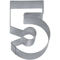 Städter Zahlen-Ausstechform 5