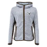 OS-TRACHTEN Strickfleecejacke hellblau 54