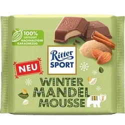 Ritter SPORT Winter Mandel Mousse Schokolade 100,0 g
