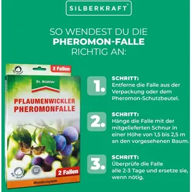 Dr. Stähler Pflaumenwickler Pheromonfalle 2 Fallen