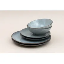 Broste Copenhagen Nordic Sea Geschirrset 6tlg blau