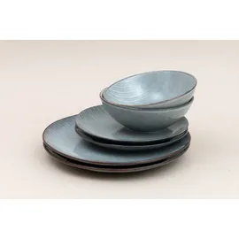Broste Copenhagen Nordic Sea Geschirrset 6tlg blau