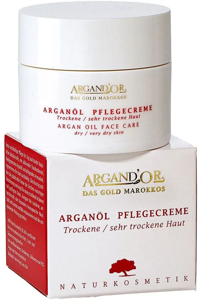 Argand Or Cosmetics Arganöl Pflegecreme trockene-sehr trockene Haut Creme 50 ml Frauen