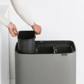 Brabantia Bo Touch Bin 33 l mineral concrete grey