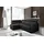 exxpo - sofa fashion Ecksofa »Arles, Federkern, OTTOs Choice, zeitlos, Breite 225cm, L-Form«, wahlweise mit Bettfunktion und Bettkasten, inkl. Kopfteilverstellung schwarz