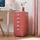 [en.casa] Kökar Schubladenschrank 69 x 28 x 41 cm Wassermelonenrot