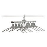 InnovaGoods - 8-in-1 Mehrfach-Kleiderbügel Spavver, Platzsparend, 360 Grad Drehbar, Horizontal und Vertikal Einsetzbar, Ideal für Hemden, Grau,