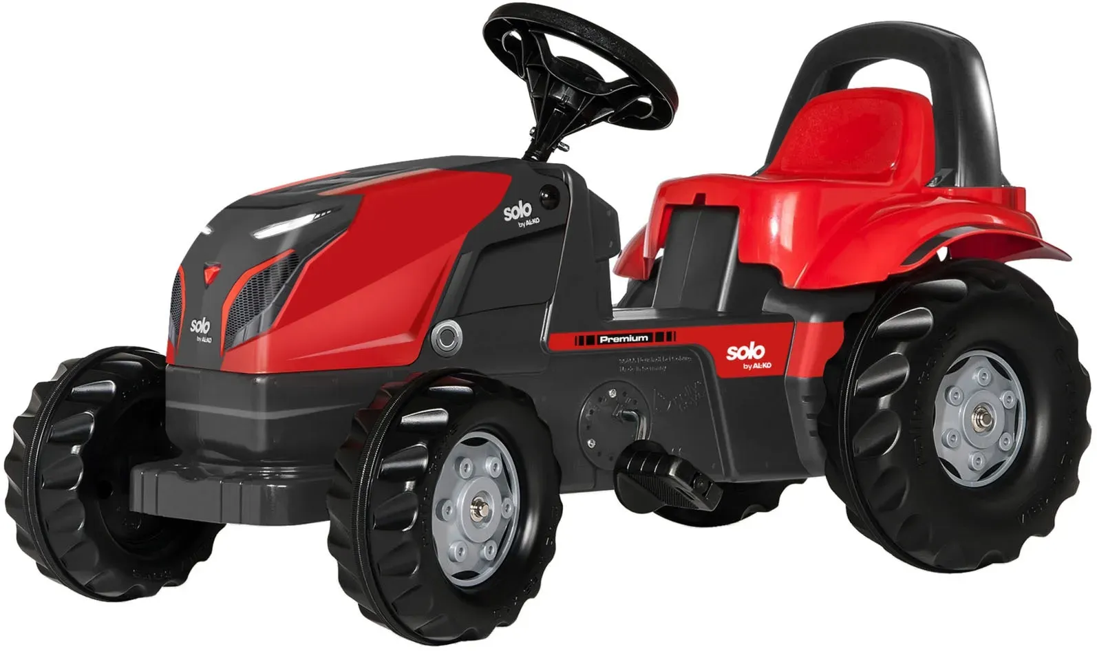 AL-KO Trettraktor "Kid Trac", rot (rot, schwarz), B:40cm H:45cm T:80,5cm, Tretfahrzeuge