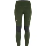 Fjällräven Abisko Trekking Pro Leggings - Deep Forest / Iron Grey - XS