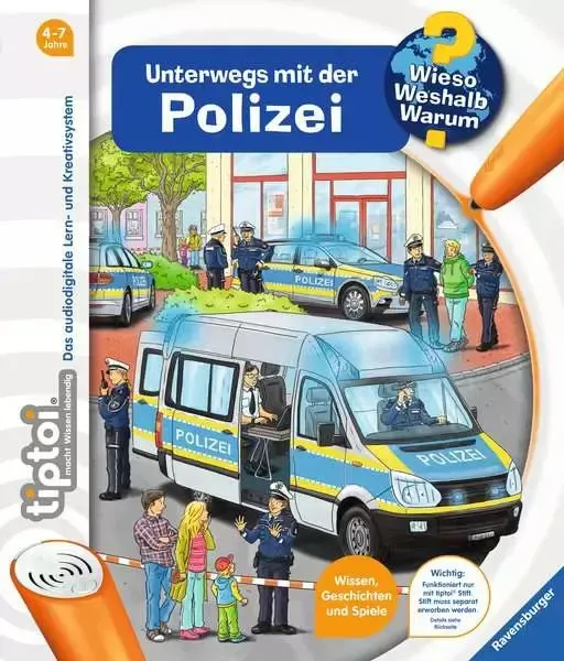 Ravensburger tiptoi 32922, Bildend, Deutsch, Hardcover, 16 Seiten