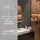 hajduk furniture Sonoma Badspiegel 70 x 60 cm Beige/Schwarz