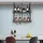 [en.casa] Weinregal Hubro 80 x 30 x 85 cm Schwarz