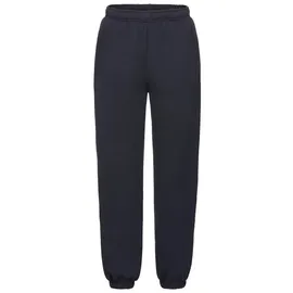 FRUIT OF THE LOOM Classic Elasticated Cuff Jog Pants Deep Navy 128