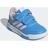Adidas Tensaur HOOK AND Loop Shoes, Blue/Clear Pink/Cloud White