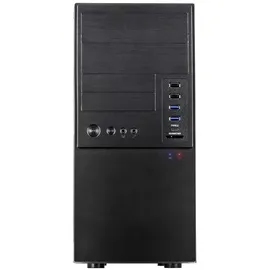 Inter-Tech Micro Tower Gehäuse IT-6865 Schwarz 2xUSB 3.0