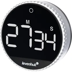 Levenhuk Weezer Tick H20, Täglicher Timer, Schwarz, Grau, Digital, Tasten, Kunst