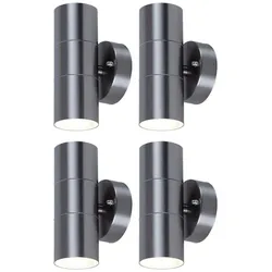 4er Set LED Wandlampen für Ihren Außenbereich VT-7622