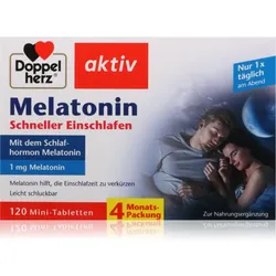 Doppelherz Aktiv schnellen einschlafen Tabletten zur Förderung von Schlaf und Regeneration 120 TABL