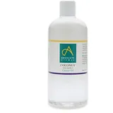 Absolute Aromas fraktioniertes flüssiges Kokosöl 500 ml - 100% natturein, natürlich, tierversuchsfrei, vegan, gentechnikfrei - Für Haare, Haut, Massage und aromatherapische Öle geeignet