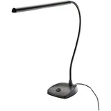 K&M 12296 LED Pianoleuchte Schwarz