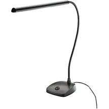K&M 12296 LED Pianoleuchte Schwarz