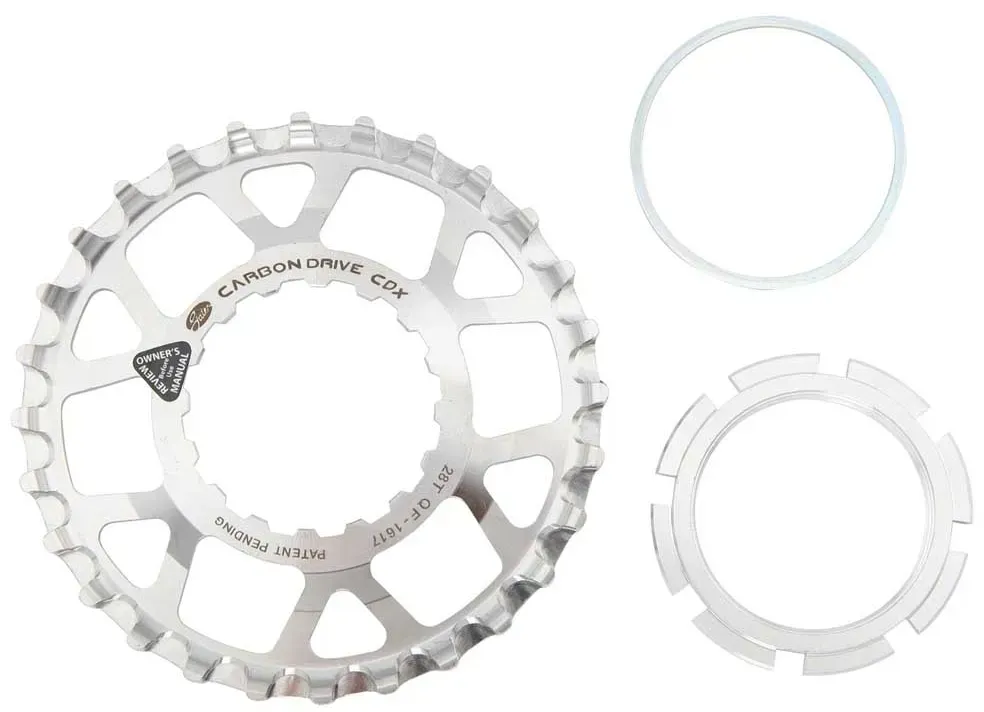 Gates 28t Gang - Silver - One Size