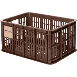 Basil Crate S Fahrradkorb braun