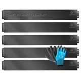 Kesser KESSER® Beetumrandung 20m/18cm Metall Schwarz