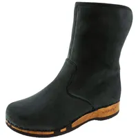 woody Damen Ulli Clog Stiefel, Nero, 38 EU