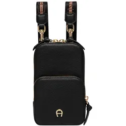 AIGNER Umhängetasche Zita Handytasche black