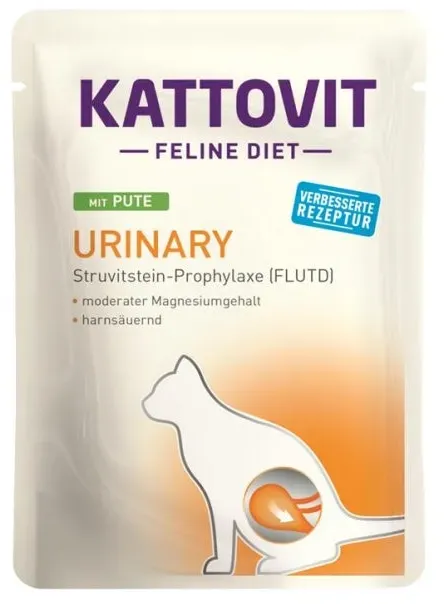 Kattovit PB Feline Diet Urinary mit Pute 24x85g