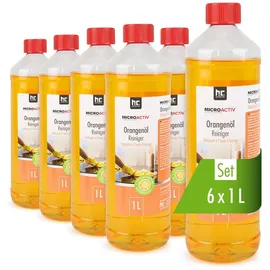 microactiv® Orangenöl Reiniger Konzentrat 6 x 1 l