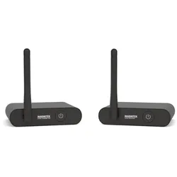 Marmitek Subwoofer Anywhere 640, AV-Sender & -Empfänger, 20 m, Kabellos, Schwarz