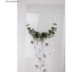 Rayher Metallringe-Set beschichtet weiß