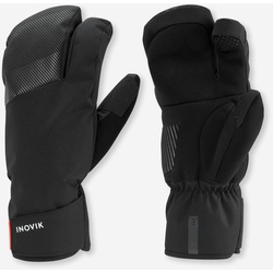 Handschuhe Langlauf Erwachsene warm - 500, schwarz, M