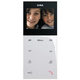 Gira Wohnungsstation Video AP Plus 1239 03 weiß glänzend 