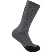 CARHARTT Midweight Logo Crew Socken 3er Pack Grau XL