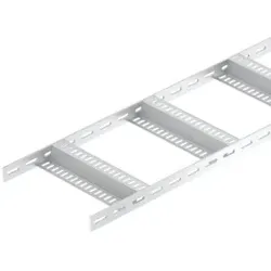 OBO 7099772 Kabelleiter Schiffbau mit Z-Sprosse 40x110x3000 Aluminium gebeizt SLZ 100 ALU - 3 Meter