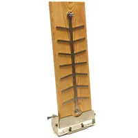 Kirschner Metallbau XXL Profi Flammlachsbrett ~ RASTVERSTELLUNG ~ Feuerschale Kugelgrill Flammlachs Flammlachsbretter (Set A Flammlachsbrett m. Grillrostmontage)