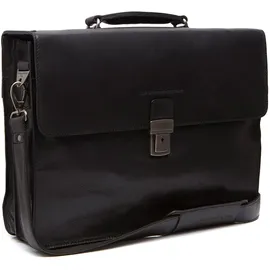 The Chesterfield Brand Aktentasche Leder 41 cm Laptopfach schwarz