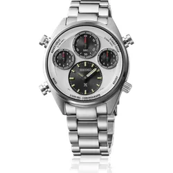 Seiko Prospex Speedtimer Chronograph Solar Quarz Watchmaking 110th Anniversary Limited Editions" SFJ009P1" - schwarz / weiß,silber - 42mm
